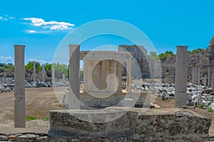 Ruins of the ancient Roman city of Side