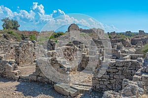 Ruins of the ancient Roman city of Side