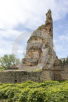 Ruins of ancient Roman Fortress Castra Martis in town of Kula, Bulgaria