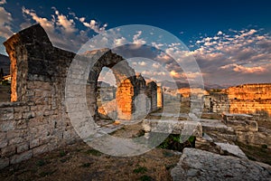 Ruins of Ancient Roman Salona Solin near Split, Dalamatia, Cro