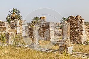 Ruins of the ancient Roman town Bulla Regia