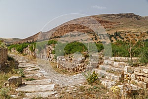 Ruins of the ancient Roman town Bulla Regia