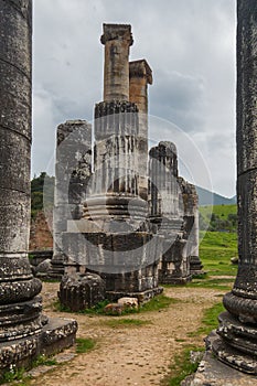 In the ruins of ancient Sardis town