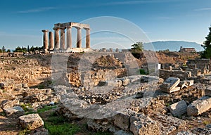 Ruins of Ancient Temple of Apollo