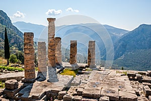 Ruins of an ancient temple