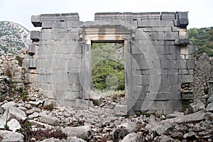 Ruins in Olimpos