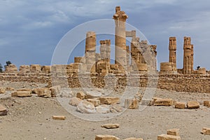 Ruins of the ancient temple Soleb, Sud