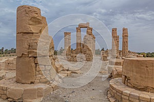 Ruins of the ancient temple Soleb, Sud