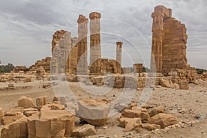 Ruins of the ancient temple Soleb, Sud