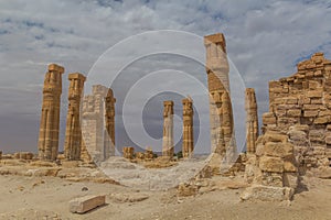 Ruins of the ancient temple Soleb, Sud