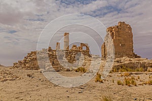 Ruins of the ancient temple Soleb, Sud