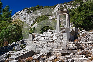 In the ruins of ancient Termessos