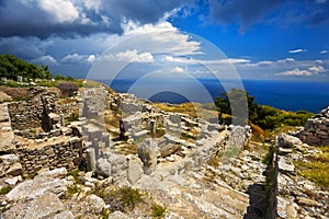 Ruins of Ancient Thera photo
