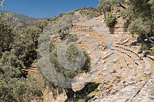 Ruins of the ancient town Alinda