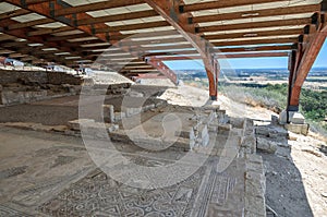 Ruins of ancient town Kourion on Cyprus