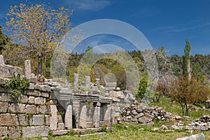 Ruins of the ancient town Labranda