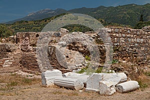 Ruins of the ancient town Tralles Tralleis