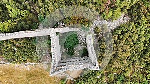 Ruins of the Antique Castle Gedelme Kalesi in the Valley of the Taurus Mountains in Turkey Ancient Roman Kadrema Castle