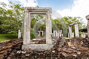 Ruins at Anuradhapura, Sri Lanka