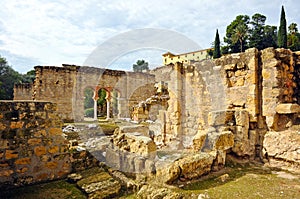 Ruins of the arab city of Medina Azahara, Cordoba, Andalusia, Spain