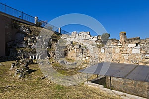 Ruins from archaeological site of Keramikos