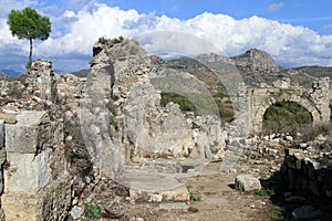 Ruins in Aspendos