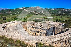 Ruins of Aspendos theatre