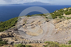 Ruins of Assos, Canakkale, Turkey