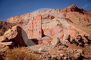 Ruins in the Atlas Mountains of Morocco