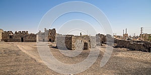 Ruins of Azraq Castle, central-eastern Jordan