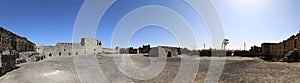 Ruins of Azraq Castle, central-eastern Jordan photo