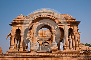 Ruins of Bada Bagh in Jaisalmer photo