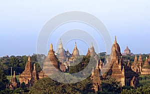 The ruins of Bagan ( Pagan )