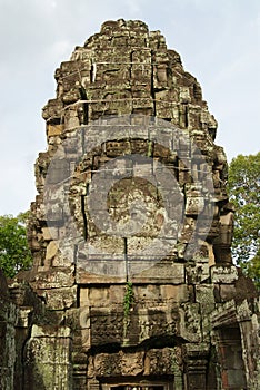 Ruins of the Banteay Kdei temple in Siem Reap, Cambodia.