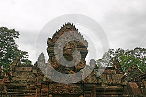 Ruins of  Banteay Srei Siem Reap