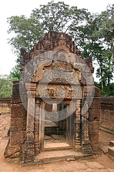 Ruins of  Banteay Srei Siem Reap