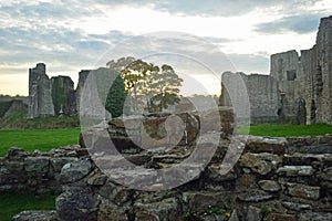 The ruins of Barnard Castle England