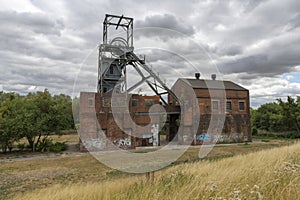 The ruins of Barnsley Main Colliery