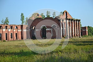 Ruins, barracks, antiquity, history, town, Russia