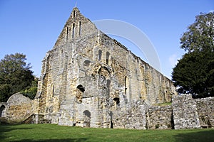 Ruins of Battle Abbey in England