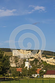 Ruins of Beckov castle, Slovakia