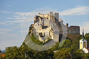 Ruins of Beckov castle, Slovakia