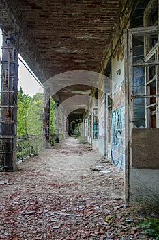Ruins of Beelitz-HeilstÃ¤tten Lost place Berlin Brandenburg