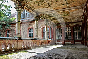 Ruins of Beelitz-HeilstÃ¤tten Lost place Berlin Brandenburg