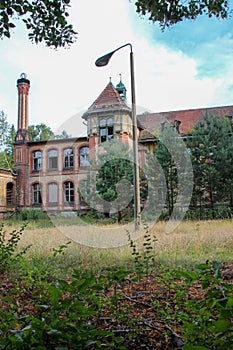 Ruins of Beelitz-HeilstÃ¤tten Lost place Berlin Brandenburg