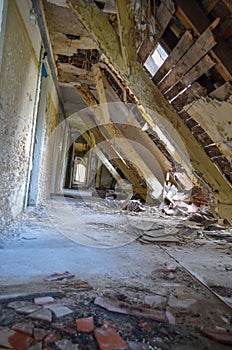 Ruins of Beelitz-HeilstÃ¤tten Lost place Berlin Brandenburg