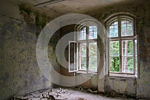 Ruins of Beelitz-HeilstÃ¤tten Lost place Berlin Brandenburg