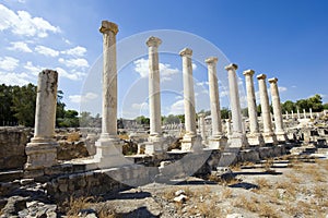 Ruins of Beit She'an photo