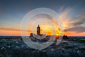 The ruins of Belchite - Spain