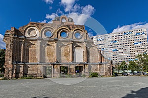 The ruins of the Berlin Anhalter Bahnhof photo